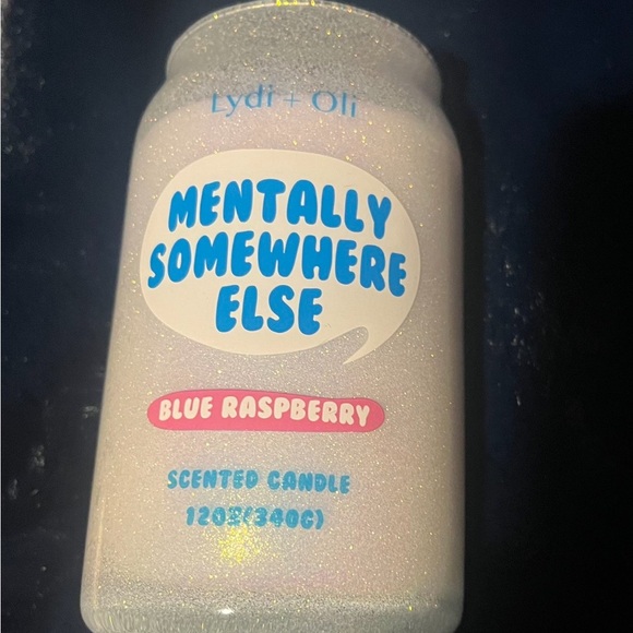 Blue Raspberry Scented Candle - Picture 6 of 13